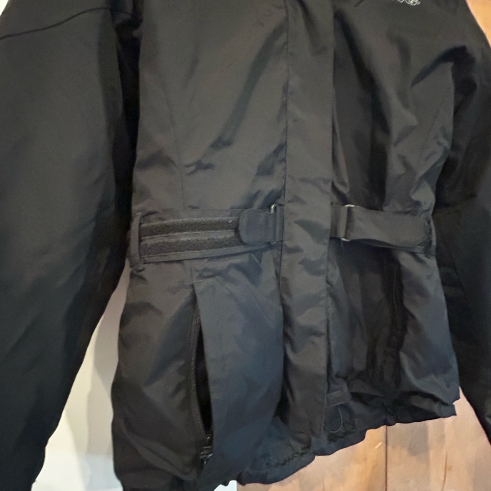 Bering Black Motorcycle Touring Jacket Sz T5 or XL - Picture 7 of 8